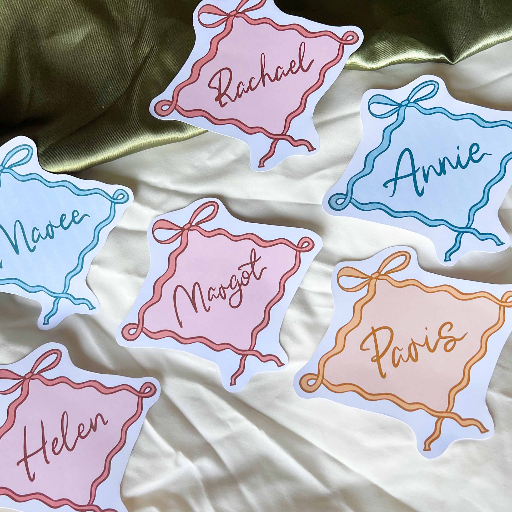 Bow Place Cards