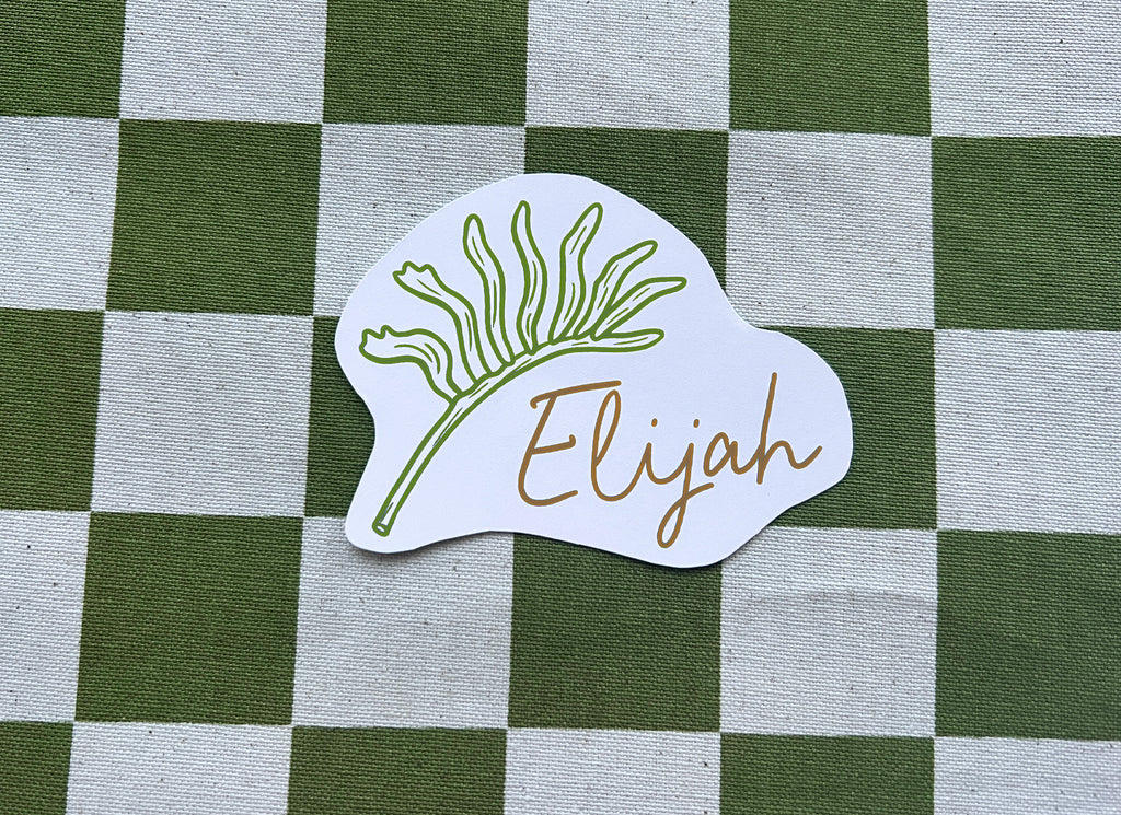 Native Flora Place Cards