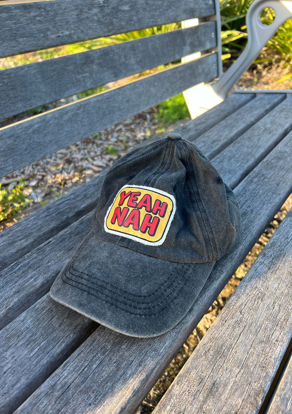 Black "Yeah Nah" - Cap