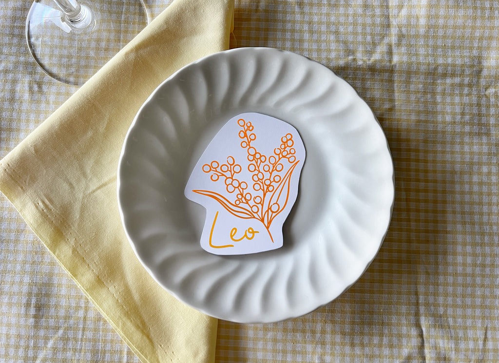 Native Flora Place Cards