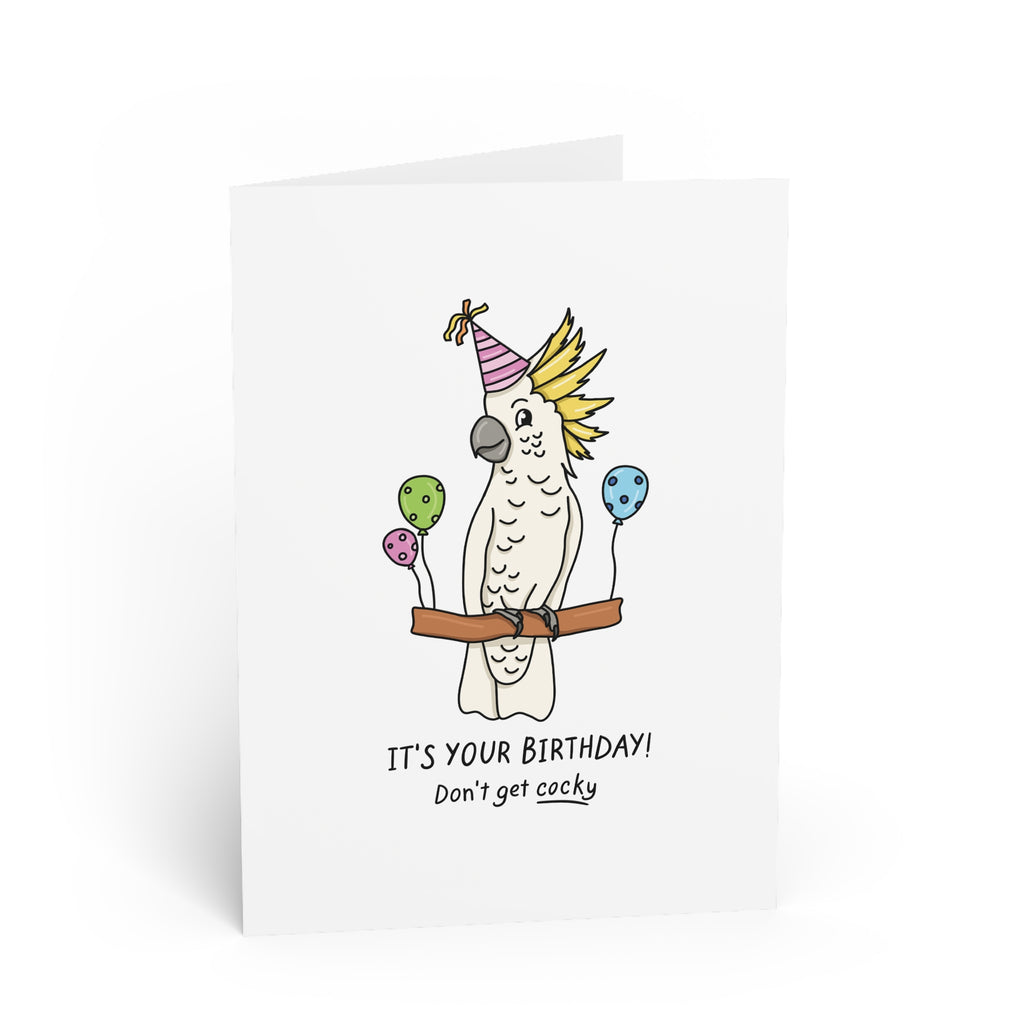 Cockatoo - Greeting Card