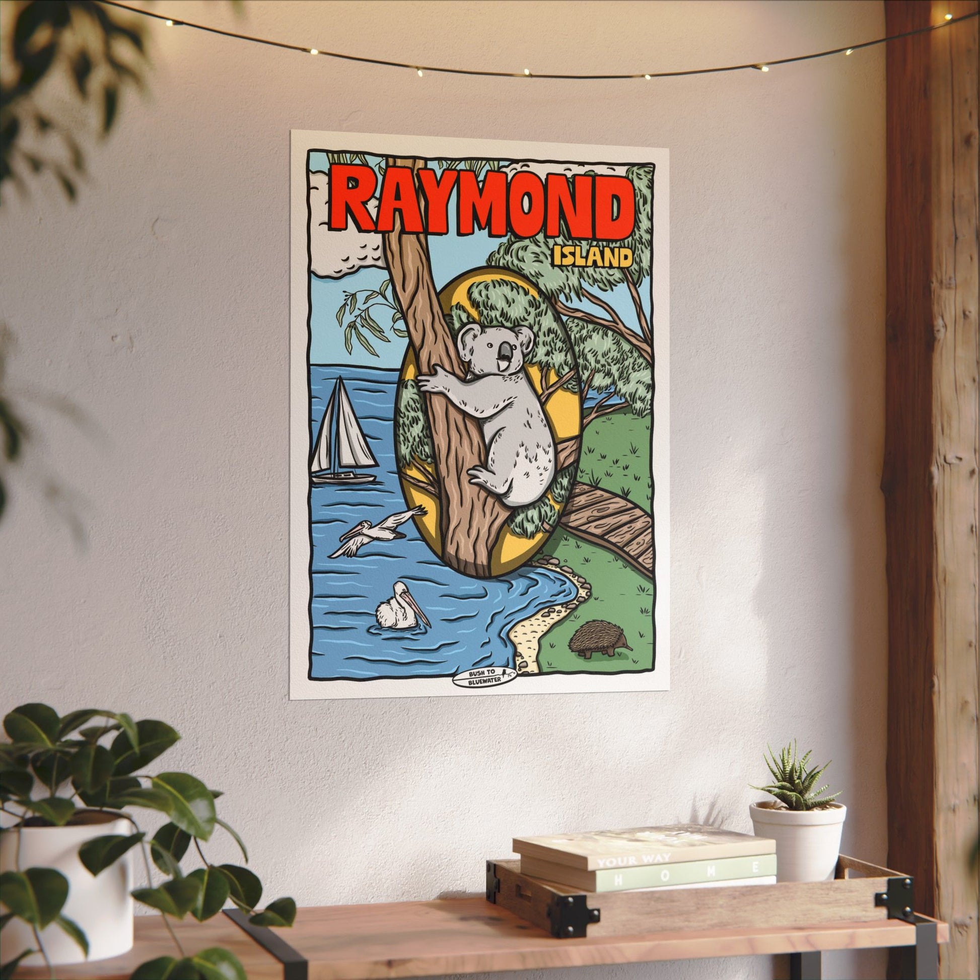 Raymond Island - Poster