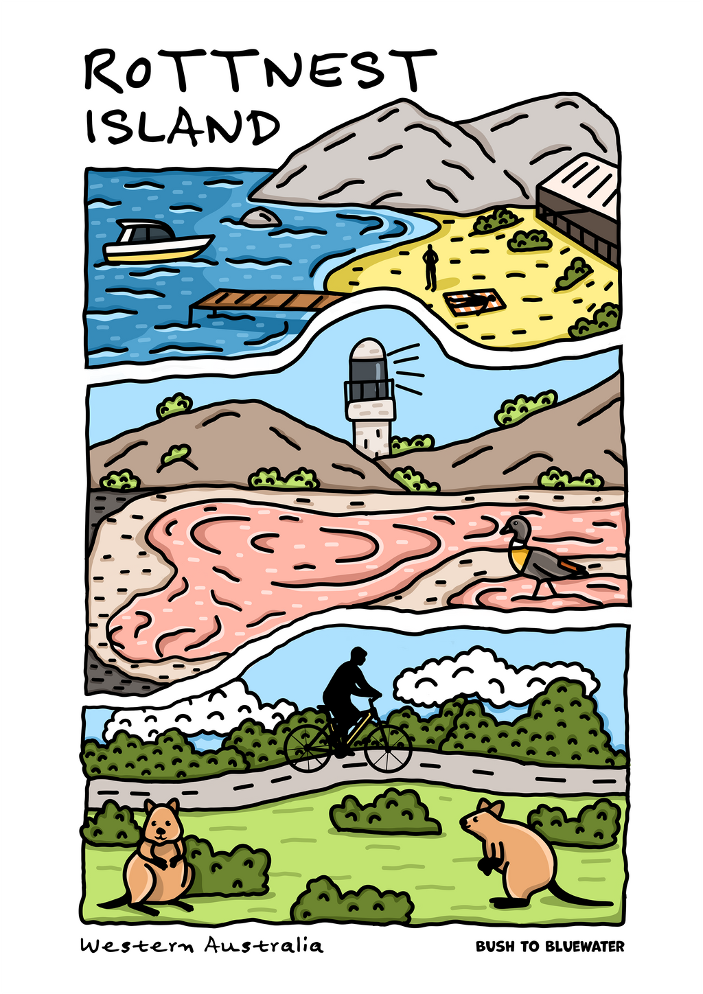 Rottnest Island Poster