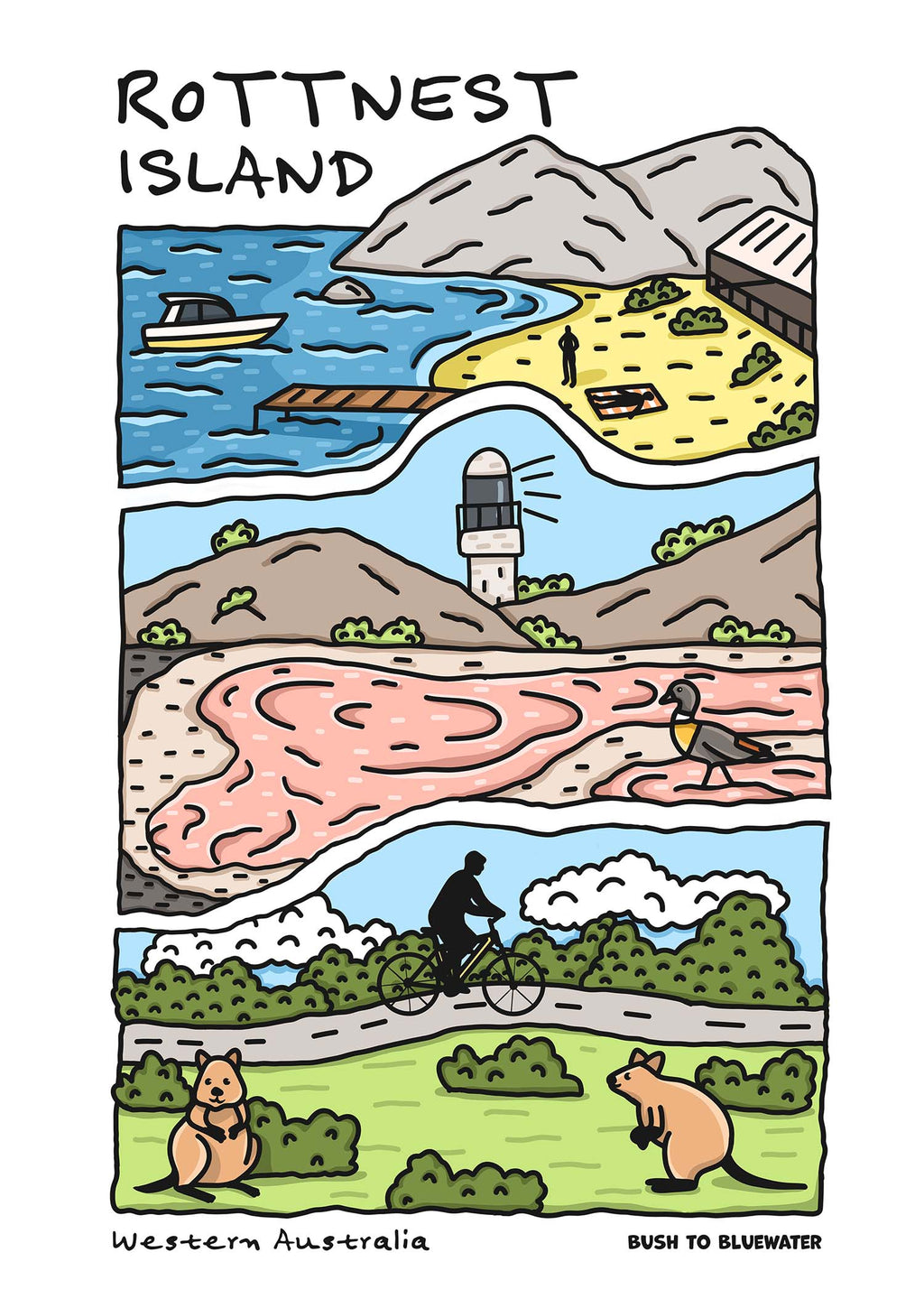 Rottnest Island Tee