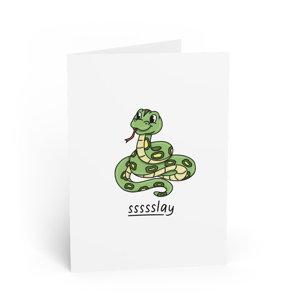 Snake - Greeting Card