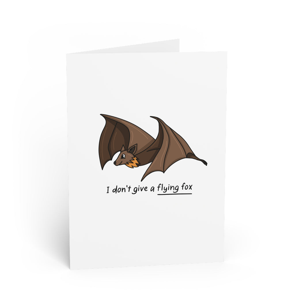 Flying Fox - Greeting Card