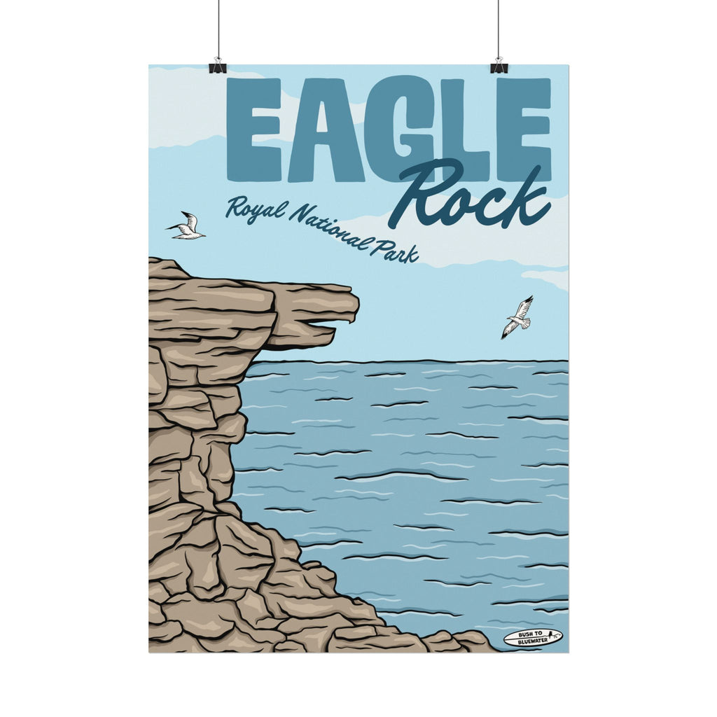 Eagle Rock - Royal National Park Poster